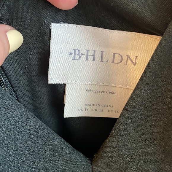 BHLDN Tatum Bridesmaid Dress - Emerald Green - Picture 5 of 5